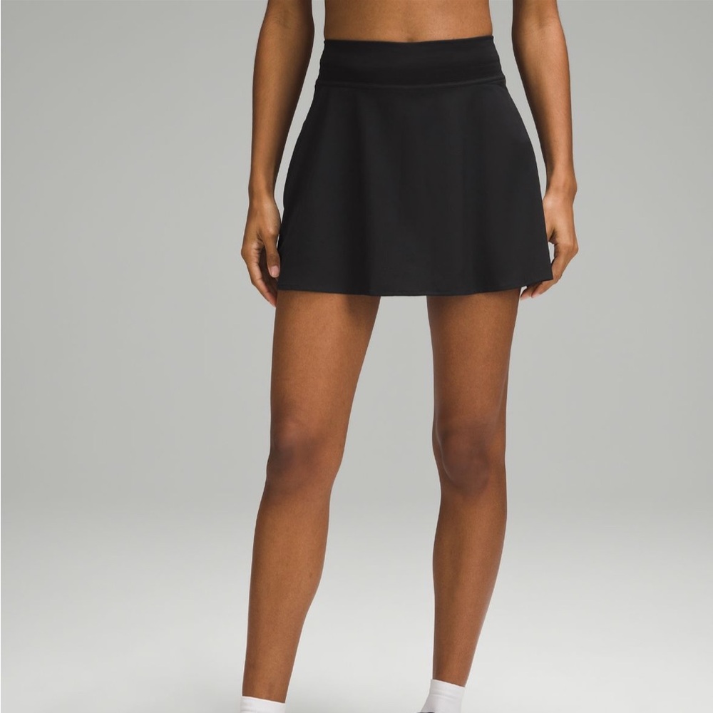 🐈‍⬛ Lululemon Athletica Black Lightweight High-Rise Tennis Skirt 🎾